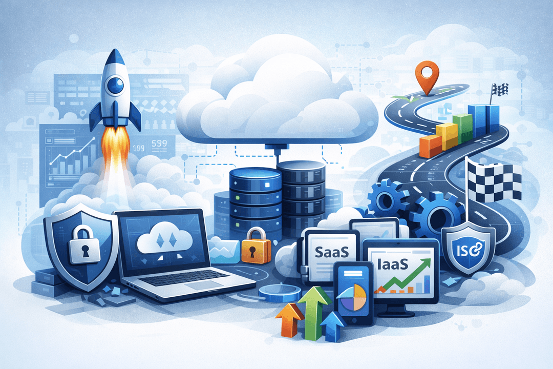 Cloud migration illustration