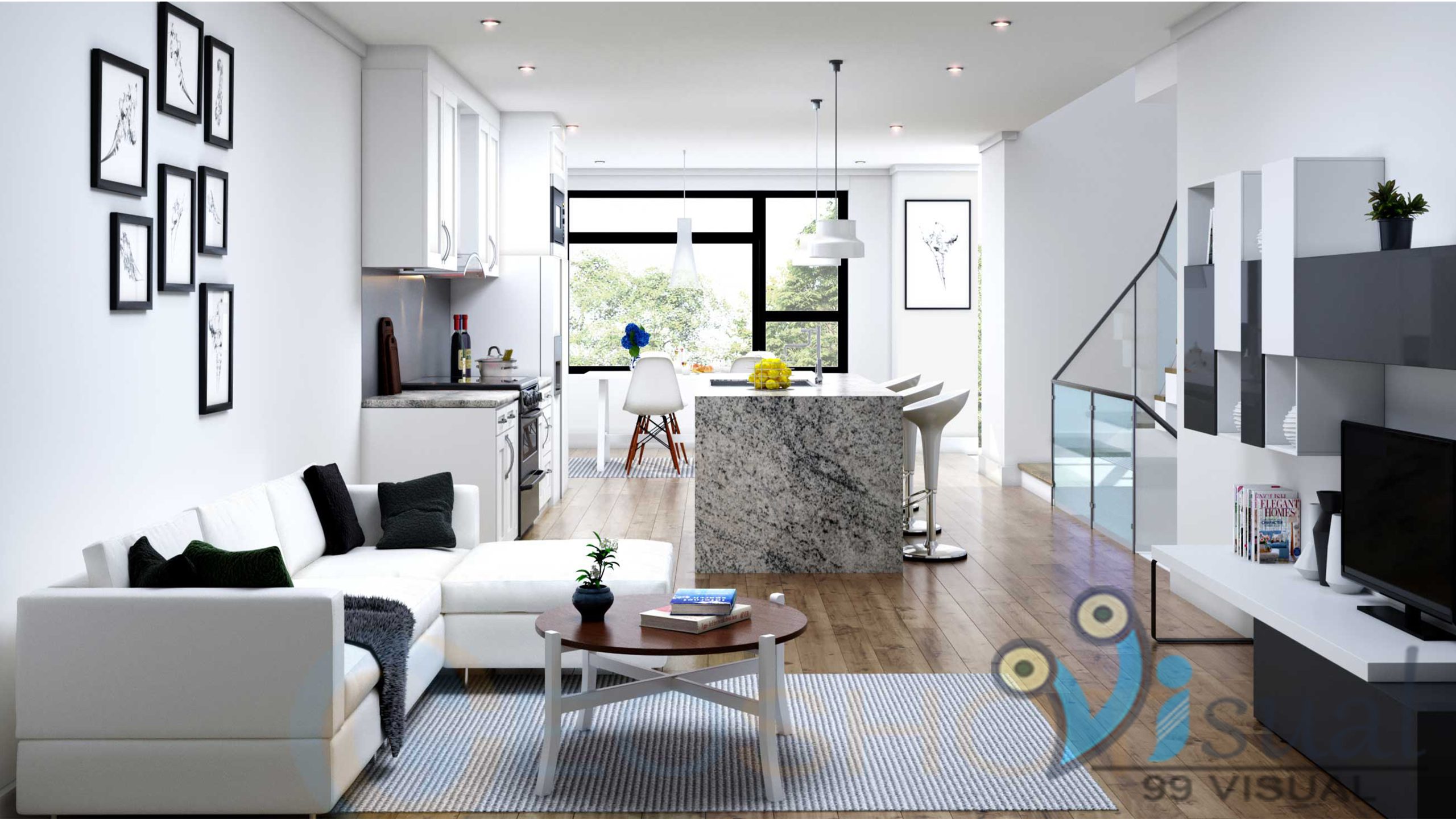 dining hall rendering